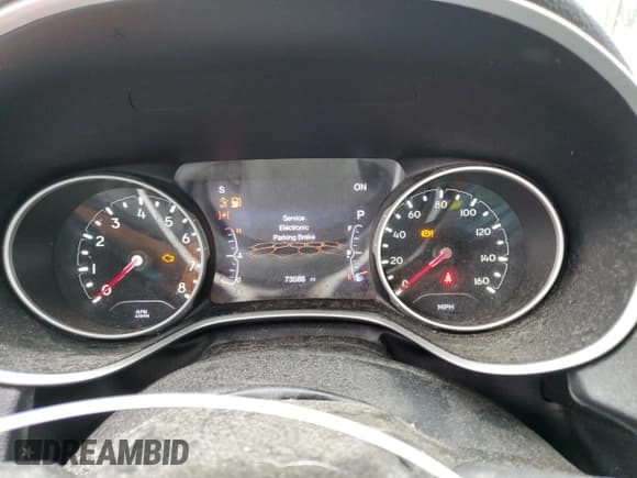 ✅ 2021 Jeep Compass Limited • VIN: 3C4NJCCB5MT526425 • Lot: 49160975. Listed on Copart with 73,588 mi. Free auction sales archive from the USA and detailed vehicle history report at DreamBid. Image 9.