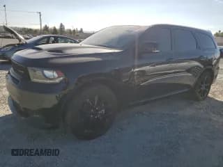 ✅ 2018 Dodge Durango GT • VIN: 1C4RDHDG4JC461039 • Lot: 91035785. Listed on Copart with 106,266 mi. Free auction sales archive from the USA and detailed vehicle history report at DreamBid. Image 1.