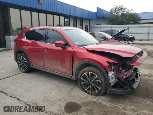 ✅ 2023 Mazda CX-5 S Premium Plus • VIN: JM3KFBEM2P0162762 • Lot: 63335965. Listed on Copart with 24,081 mi. Free auction sales archive from the USA and detailed vehicle history report at DreamBid. Image 4.