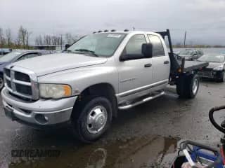 2003 Dodge 3500 ST z VIN 3D7MU48C63G860793, wystawiony jako Copart lot #49180055 z przebiegiem 189 364 mil mil oraz Szkoda całkowita • Salvage title. Historia ofert i sprzedaży dostępna na DreamBid. Obrazek 1.