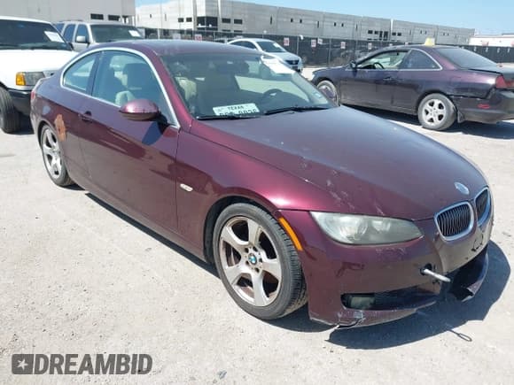 ✅ 2008 BMW 3 Series 328i • VIN: WBAWB33598P131974 • Lot: 42846614. Listed on IAAI with 130,746 mi. Free auction sales archive from the USA and detailed vehicle history report at DreamBid. Image 1.