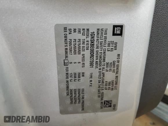 ✅ 2013 Chevrolet Tahoe LT • VIN: 1GNSKBE08DR273901 • Lot: 91366215. Wystawiony na Copart z przebiegiem 301 790 mil. Bezpłatny archiwum sprzedaży aukcyjnych z USA i szczegółowy raport historii pojazdu na DreamBid. Zdjęcie 13.