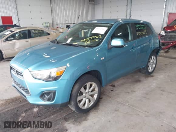 2013 Mitsubishi Outlander ES with VIN 4A4AR3AU5DE002146, listed as a IAAI auction lot 43234762 with 148,374 mi miles and . Bid and sale history available at DreamBid. Image 17.