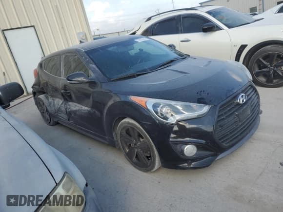 ✅ 2014 Hyundai Veloster Turbo • VIN: KMHTC6AE1EU201726 • Lot: 77917514. Wystawiony na Copart z przebiegiem 93 402 mil. Bezpłatny archiwum sprzedaży aukcyjnych z USA i szczegółowy raport historii pojazdu na DreamBid. Zdjęcie 4.