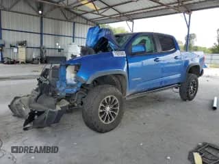 2018 Chevrolet Colorado 4WD ZR2 with VIN 1GCGTEEN0J1292879, listed as a Copart auction lot 71631045 with Not provided miles and Salvage title. Bid and sale history available at DreamBid. Image 1.