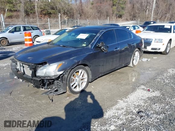 ✅ 2009 Nissan Maxima SV • VIN: 1N4AA51E59C847154 • Lot: 41334744. Listed on IAAI with 70,181 mi. Free auction sales archive from the USA and detailed vehicle history report at DreamBid. Image 2.