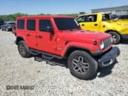 ✅ 2024 Jeep Wrangler Sahara • VIN: 1C4PJXEG6RW266773 • Lot: 53257415. Listed on Copart with 9,655 mi. Free auction sales archive from the USA and detailed vehicle history report at DreamBid. Image 4.