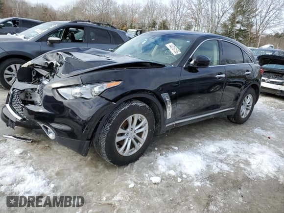 ✅ 2017 Infiniti QX70 • VIN: JN8CS1MW0HM411015 • Lot: 44016155. Listed on Copart with Not provided. Free auction sales archive from the USA and detailed vehicle history report at DreamBid. Image 1.