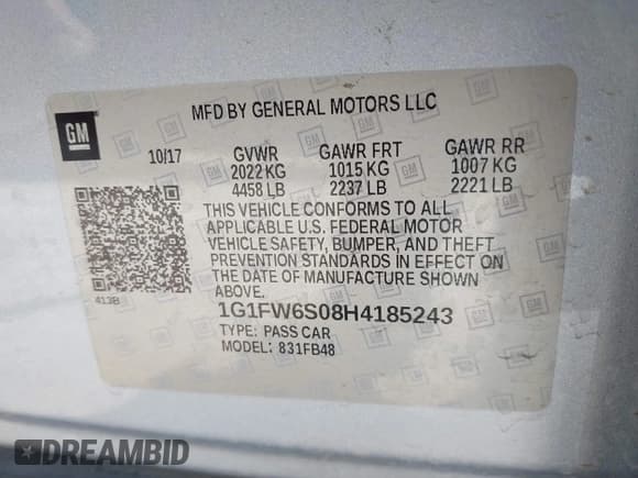 ✅ 2017 Chevrolet Bolt EV LT • VIN: 1G1FW6S08H4185243 • Lot: 42184763. Wystawiony na IAAI z przebiegiem 78 347 mil. Bezpłatny archiwum sprzedaży aukcyjnych z USA i szczegółowy raport historii pojazdu na DreamBid. Zdjęcie 9.