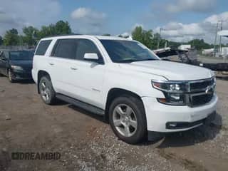 2019 Chevrolet Tahoe LT z VIN 1GNSKBKC7KR330875, wystawiony jako IAAI lot #42883477 z przebiegiem Nie podano mil oraz . Historia ofert i sprzedaży dostępna na DreamBid. Obrazek 1.