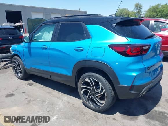 2025 Chevrolet TrailBlazer RS с VIN KL79MUSL0SB091494, выставлен на аукционе IAAI как лот 42424482 с пробегом 2 998 миль миль и . История ставок и продаж доступна на DreamBid. Изображение 3.