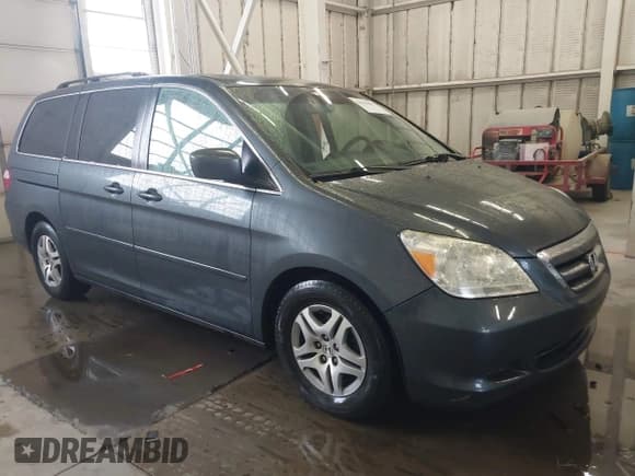✅ 2005 Honda Odyssey EX-L • VIN: 5FNRL38765B044868 • Lot: 43543067. Wystawiony na IAAI z przebiegiem 217 317 mil. Bezpłatny archiwum sprzedaży aukcyjnych z USA i szczegółowy raport historii pojazdu na DreamBid. Zdjęcie 1.