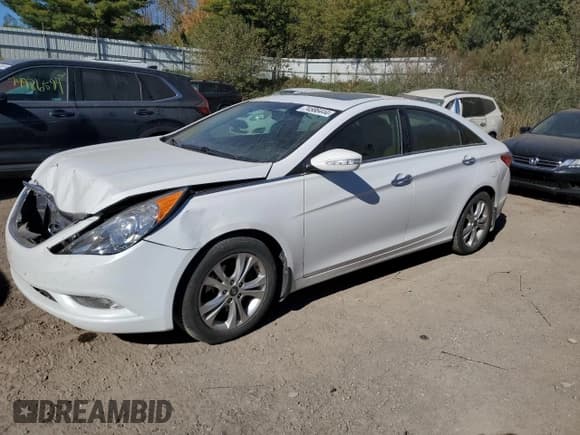 ✅ 2013 Hyundai Sonata SE • VIN: 5NPEC4AC5DH561977 • Lot: 74586444. Listed on Copart with Not provided. Free auction sales archive from the USA and detailed vehicle history report at DreamBid. Image 1.