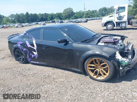 ✅ 2023 Dodge Charger SRT Hellcat Widebody Jailbreak • VIN: 2C3CDXL97PH566896 • Lot: 42823160. Listed on IAAI with 21,957 mi. Free auction sales archive from the USA and detailed vehicle history report at DreamBid. Image 14.