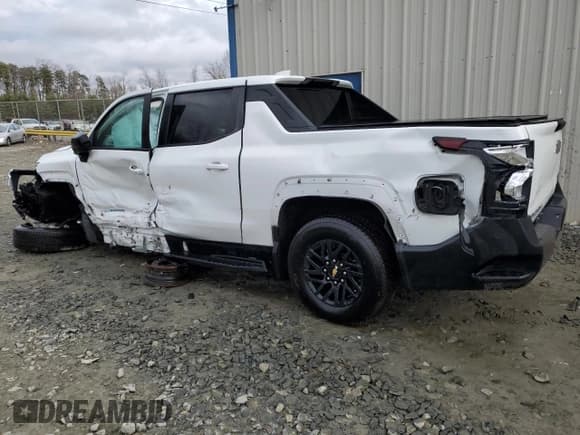 ✅ 2024 Chevrolet Silverado EV Work Truck • VIN: 1GC10UED8RU201304 • Лот: 84057394. Опубликован ранее на Copart с пробегом Не указан. Бесплатный доступ к архиву аукционных продаж из США и подробный отчёт об истории автомобиля на DreamBid. Изображение 2.