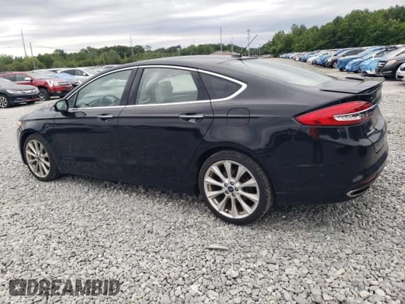 ✅ 2017 Ford Fusion Platinum • VIN: 3FA6P0D98HR243605 • Lot: 62496405. Listed on Copart with 152,175 mi. Free auction sales archive from the USA and detailed vehicle history report at DreamBid. Image 2.