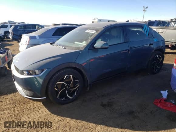 2022 Hyundai Ioniq 5 SEL with VIN KM8KN4AE6NU114320, listed as a Copart auction lot 39721034 with 11,740 mi miles and Salvage title. Bid and sale history available at DreamBid. Image 1.