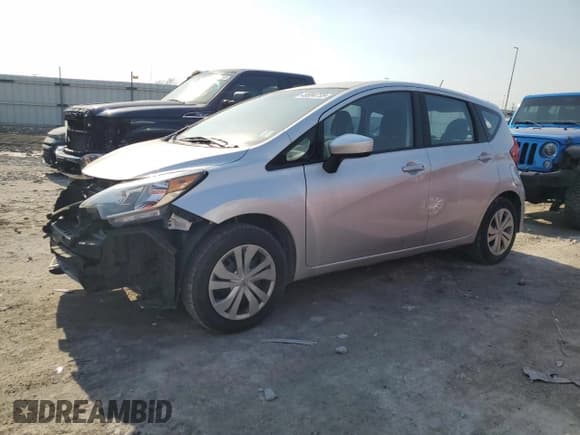✅ 2017 Nissan Note S Plus • VIN: 3N1CE2CP7HL371046 • Lot: 49084735. Listed on Copart with 112,768 mi. Free auction sales archive from the USA and detailed vehicle history report at DreamBid. Image 1.