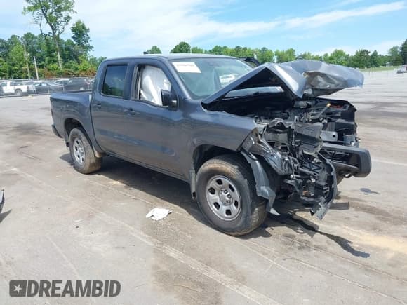 ✅ 2022 Nissan Frontier SV • VIN: 1N6ED1EK9NN633002 • Lot: 42298704. Listed on IAAI with 47,800 mi. Free auction sales archive from the USA and detailed vehicle history report at DreamBid. Image 1.