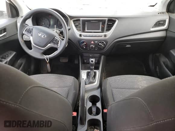 2018 Hyundai Accent SEL with VIN 3KPC24A31JE012335, listed as a Copart auction lot 55033333 with 61,431 mi miles and . Bid and sale history available at DreamBid. Image 8.