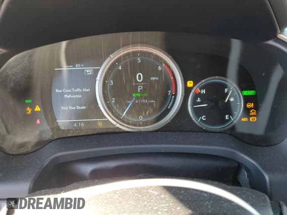 ✅ 2022 Lexus RX 450h F Sport • VIN: 2T2YGMDA3NC086969 • Lot: 81250895. Listed on Copart with 41,198 mi. Free auction sales archive from the USA and detailed vehicle history report at DreamBid. Image 9.