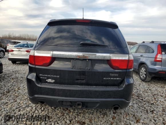 ✅ 2013 Dodge Durango Citadel • VIN: 1C4SDJETXDC505196 • Lot: 92243065. Listed on Copart with 256,656 mi. Free auction sales archive from the USA and detailed vehicle history report at DreamBid. Image 6.