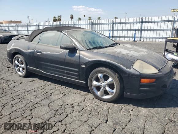 ✅ 2003 Mitsubishi Eclipse GTS • VIN: 4A3AE75H03E172577 • Lot: 73870934. Listed on Copart with 105,481 mi. Free auction sales archive from the USA and detailed vehicle history report at DreamBid. Image 4.