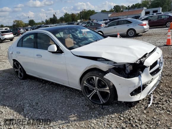 ✅ 2025 Mercedes-Benz C 300 • VIN: W1KAF4HB9SR266136 • Lot: 83968485. Listed on Copart with Not provided. Free auction sales archive from the USA and detailed vehicle history report at DreamBid. Image 4.