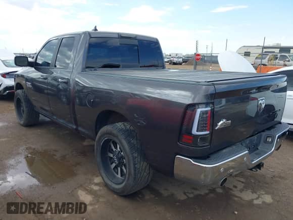 2018 Ram 1500 SLT with VIN 1C6RR6GT2JS123389, listed as a IAAI auction lot 43376046 with 95,873 mi miles and . Bid and sale history available at DreamBid. Image 3.