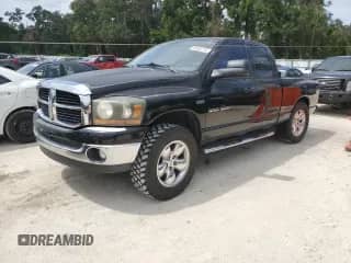 2006 Dodge 1500 Laramie with VIN 1D7HA18206S520102, listed as a Copart auction lot 80430715 with 170,476 mi miles and Salvage title. Bid and sale history available at DreamBid. Image 1.