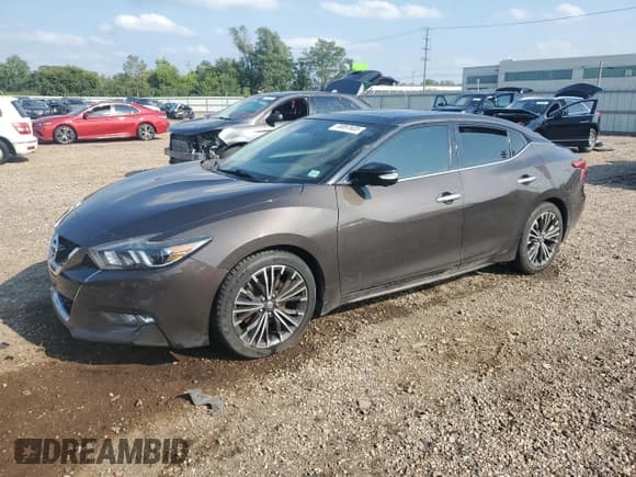 ✅ 2017 Nissan Maxima S • VIN: 1N4AA6AP6HC386827 • Lot: 70097635. Listed on Copart with 145,566 mi. Free auction sales archive from the USA and detailed vehicle history report at DreamBid. Image 1.