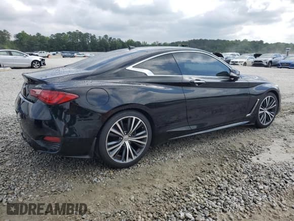 ✅ 2017 Infiniti Q60 Sport • VIN: JN1EV7EK9HM364239 • Lot: 57768025. Listed on Copart with 142,460 mi. Free auction sales archive from the USA and detailed vehicle history report at DreamBid. Image 3.