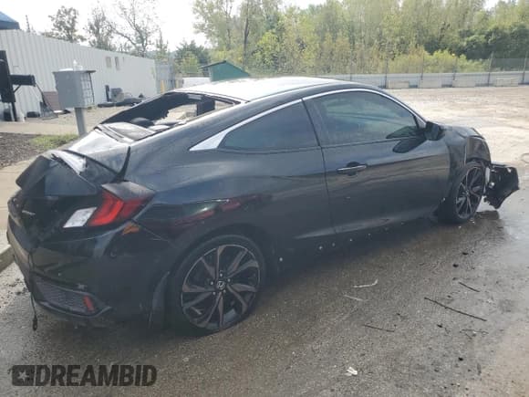 ✅ 2019 Honda Civic Sport • VIN: 2HGFC4B89KH309977 • Lot: 81415835. Listed on Copart with 102,195 mi. Free auction sales archive from the USA and detailed vehicle history report at DreamBid. Image 3.