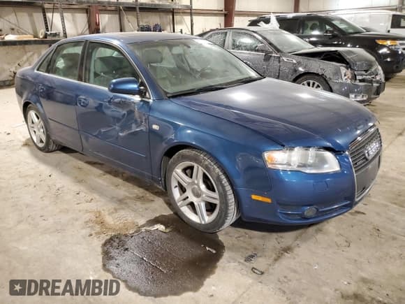 ✅ 2005 Audi A4 3.2L • VIN: WAUDG68E65A451450 • Lot: 88317535. Listed on Copart with 172,772 mi. Free auction sales archive from the USA and detailed vehicle history report at DreamBid. Image 4.