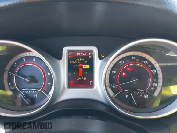 ✅ 2015 Dodge Journey R/T • VIN: 3C4PDDEG0FT584864 • Lot: 43405021. Listed on IAAI with 137,817 mi. Free auction sales archive from the USA and detailed vehicle history report at DreamBid. Image 7.