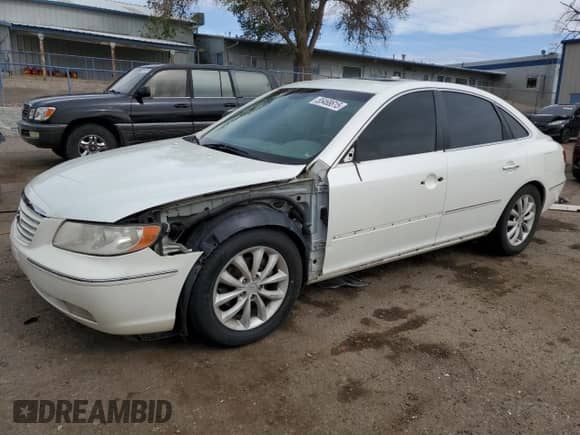 2006 Hyundai Azera SE с VIN KMHFC46F66A056611, выставлен на аукционе Copart как лот 55468615 с пробегом 138 582 миль миль и Списание • Salvage title. История ставок и продаж доступна на DreamBid. Изображение 1.