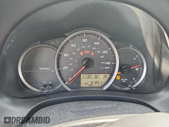 ✅ 2012 Toyota Yaris L • VIN: JTDJTUD34CD513188 • Lot: 66513185. Listed on Copart with 91,851 mi. Free auction sales archive from the USA and detailed vehicle history report at DreamBid. Image 9.