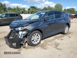 ✅ 2020 Chevrolet Equinox LT • VIN: 2GNAXTEV9L6264813 • Lot: 71268325. Listed on Copart with 66,238 mi. Free auction sales archive from the USA and detailed vehicle history report at DreamBid. Image 1.
