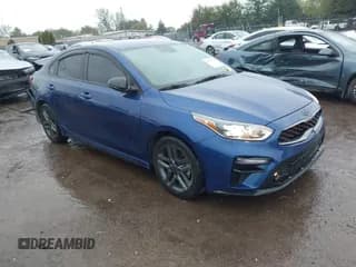 ✅ 2021 Kia Forte GT-Line • VIN: 3KPF34AD4ME358077 • Lot: 43377324. Listed on IAAI with 56,505 mi. Free auction sales archive from the USA and detailed vehicle history report at DreamBid. Image 1.