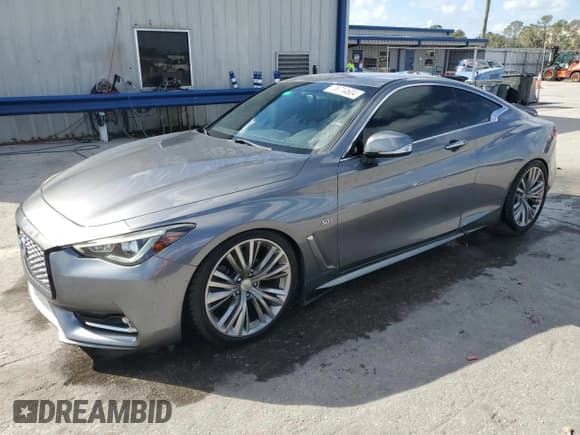 ✅ 2018 Infiniti Q60 Sport • VIN: JN1EV7EK8JM342142 • Лот: 78714604. Опубликован ранее на Copart с пробегом 100 381 миль. Бесплатный доступ к архиву аукционных продаж из США и подробный отчёт об истории автомобиля на DreamBid. Изображение 1.