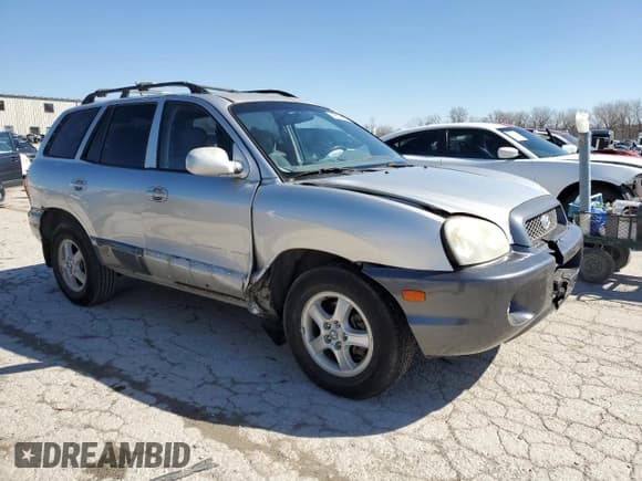 ✅ 2004 Hyundai Santa Fe GLS • VIN: KM8SC73D64U841578 • Lot: 49629885. Listed on Copart with 152,467 mi. Free auction sales archive from the USA and detailed vehicle history report at DreamBid. Image 4.