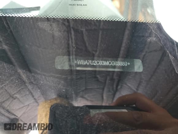 ✅ 2021 BMW 7 Series 750i xDrive • VIN: WBA7U2C03MCG03880 • Lot: 54887745. Listed on Copart with 22,361 mi. Free auction sales archive from the USA and detailed vehicle history report at DreamBid. Image 12.