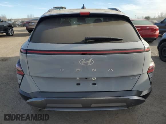 2025 Hyundai Kona SEL Convenience with VIN KM8HCCAB5SU209236, listed as a Copart auction lot 41684615 with 142 mi miles and Salvage title. Bid and sale history available at DreamBid. Image 6.