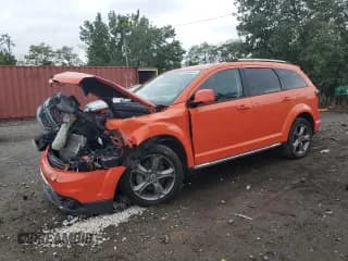✅ 2018 Dodge Journey Crossroad • VIN: 3C4PDCGB9JT171149 • Лот: 81006445. Опубликован ранее на Copart с пробегом 47 923 миль. Бесплатный доступ к архиву аукционных продаж из США и подробный отчёт об истории автомобиля на DreamBid. Изображение 1.