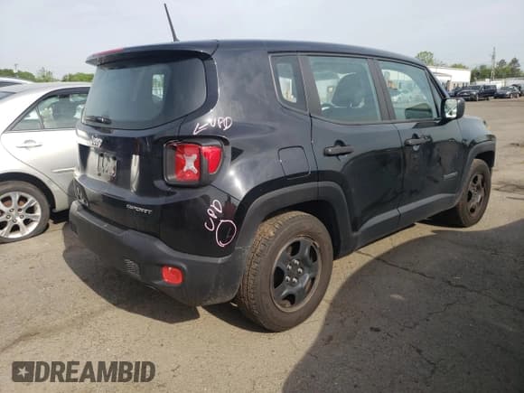 ✅ 2017 Jeep Renegade Sport • VIN: ZACCJAAB7HPE78941 • Лот: 56393015. Опубликован ранее на Copart с пробегом 99 538 миль. Бесплатный доступ к архиву аукционных продаж из США и подробный отчёт об истории автомобиля на DreamBid. Изображение 3.