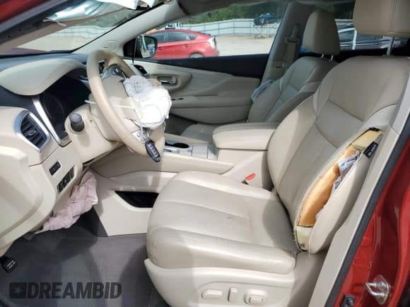 ✅ 2017 Nissan Murano Platinum • VIN: 5N1AZ2MG5HN124210 • Lot: 82748795. Listed on Copart with 49,738 mi. Free auction sales archive from the USA and detailed vehicle history report at DreamBid. Image 7.