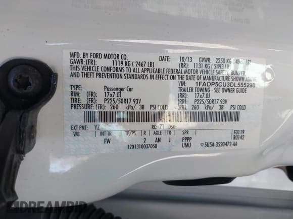 ✅ 2013 Ford C-Max SEL • VIN: 1FADP5CU3DL555298 • Lot: 41980253. Wystawiony na IAAI z przebiegiem 191 811 mil. Bezpłatny archiwum sprzedaży aukcyjnych z USA i szczegółowy raport historii pojazdu na DreamBid. Zdjęcie 9.