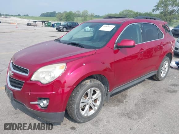 ✅ 2013 Chevrolet Equinox LT • VIN: 1GNALDEKXDZ127991 • Lot: 42879735. Listed on IAAI with 159,333 mi. Free auction sales archive from the USA and detailed vehicle history report at DreamBid. Image 2.