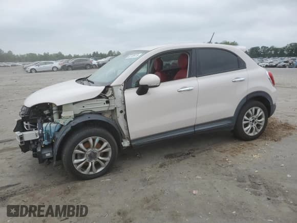 ✅ 2016 FIAT 500X Easy • VIN: ZFBCFXBT1GP512186 • Lot: 62135415. Listed on Copart with 102,328 mi. Free auction sales archive from the USA and detailed vehicle history report at DreamBid. Image 1.
