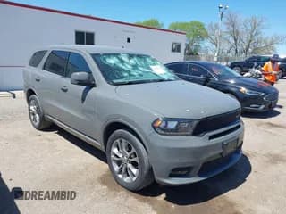 ✅ 2020 Dodge Durango GT Plus • VIN: 1C4RDJDG1LC261410 • Lot: 42130860. Listed on IAAI with 43,406 mi. Free auction sales archive from the USA and detailed vehicle history report at DreamBid. Image 1.